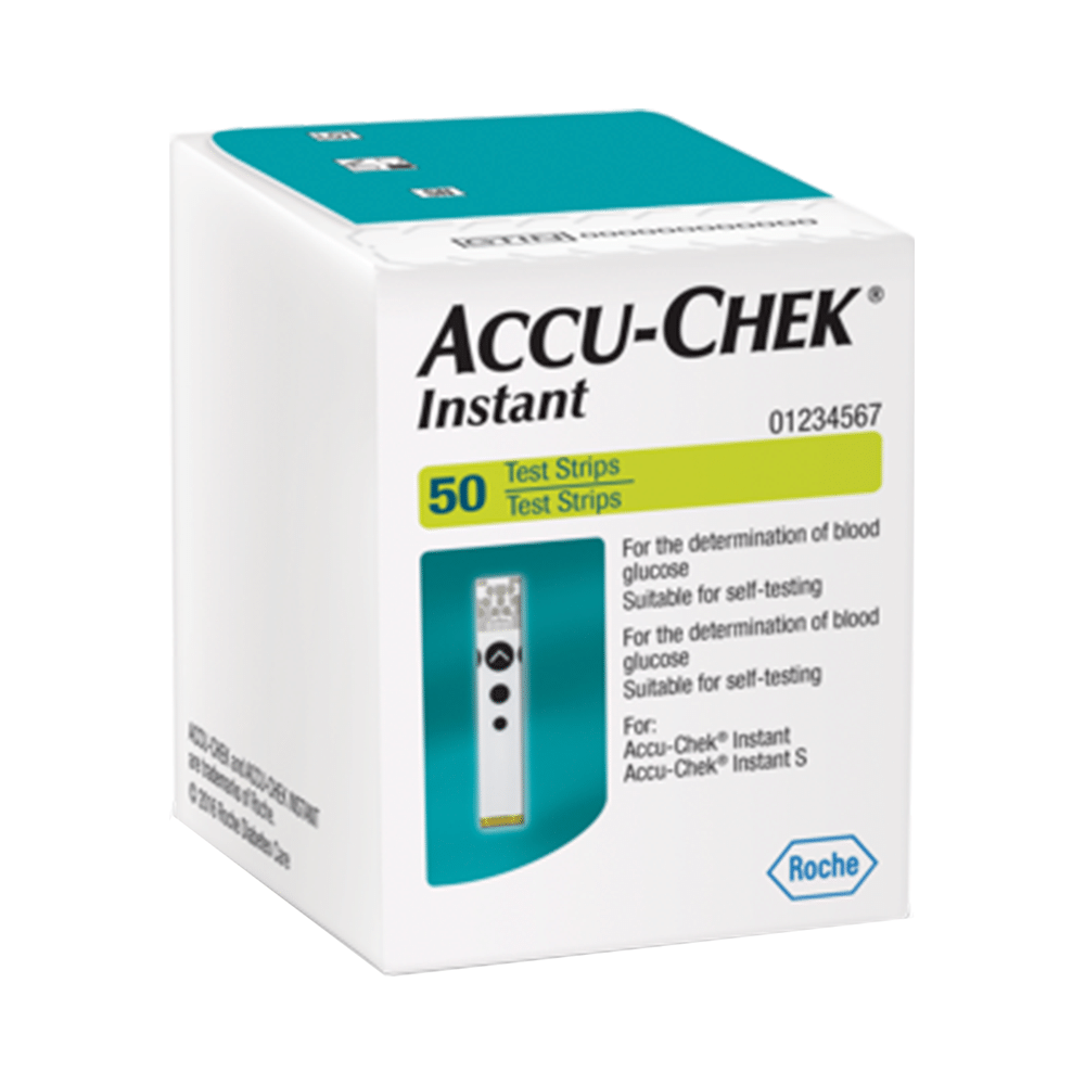 Accu-Chek Combo Pack of Instant 50 Test Strip & 2 Pack Softclix Lancet (25 Each) - Image 4