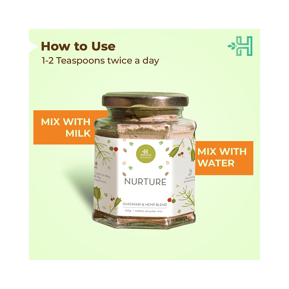 Health Horizons Shatavari & Hemp Blend Edible Powder Mix - Image 4