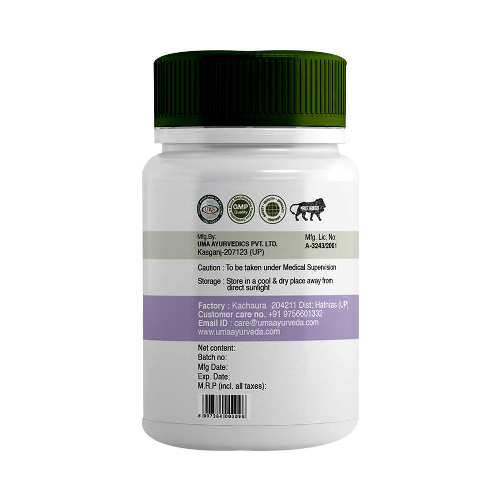 Uma Ayurveda Zucarex Tablet for Fast Relief from Cough & Cold - Image 3