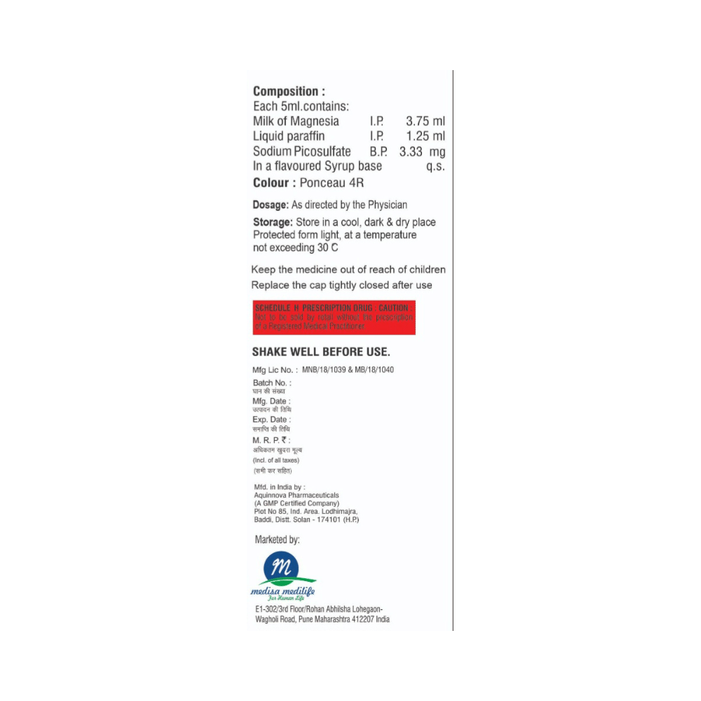 Cremasure Oral Suspension Sugar Free - Image 2