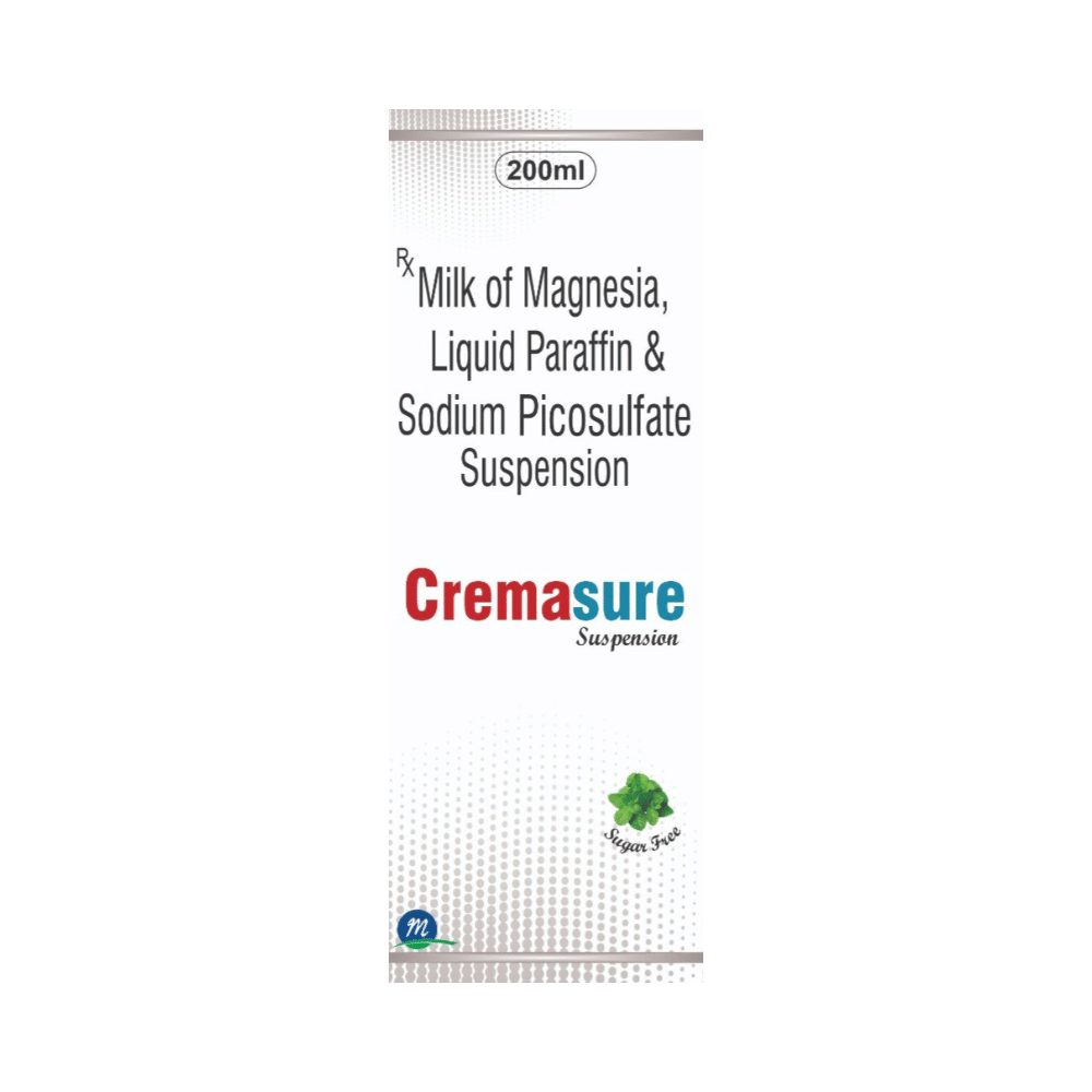 Cremasure Oral Suspension Sugar Free - Image 1