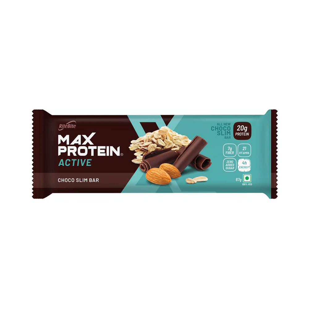 RiteBite Max Protein Active 20g Protein Bar Choco Slim - Image 1