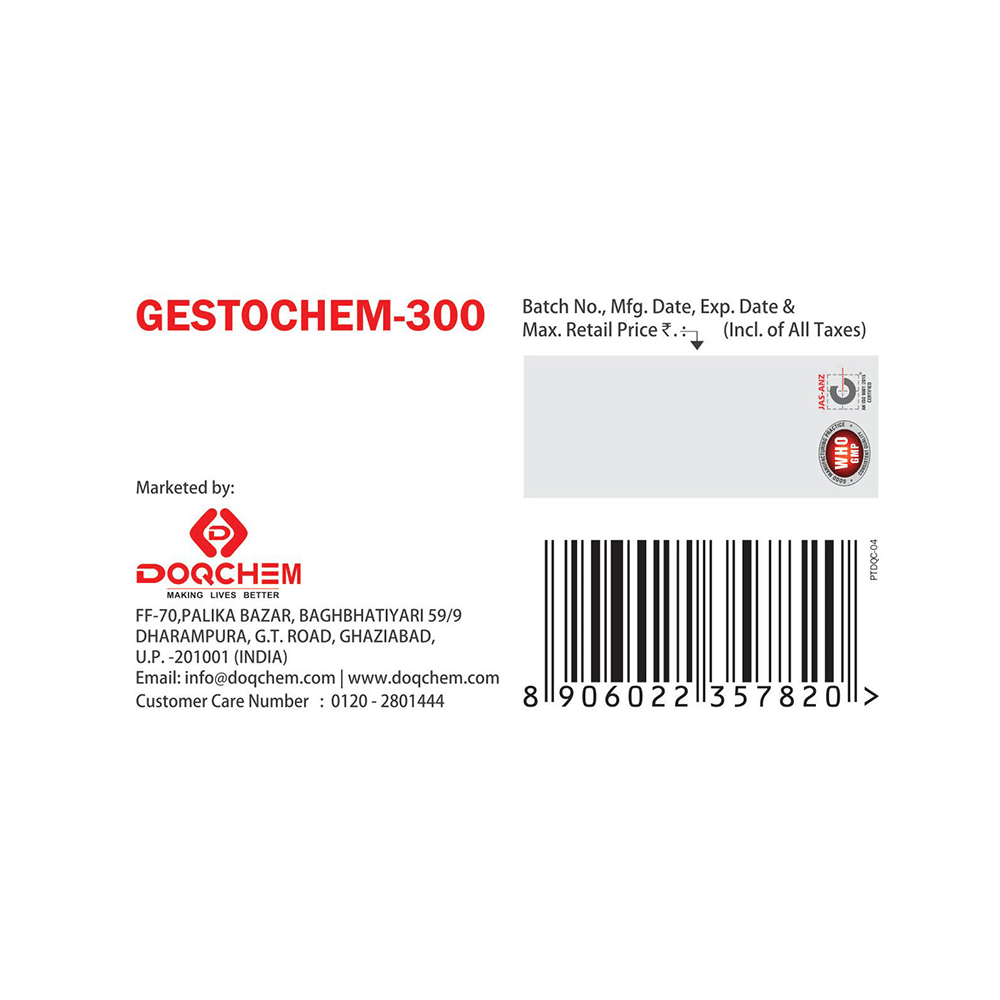 Gestochem 300 Soft Gelatin Capsule - Image 3