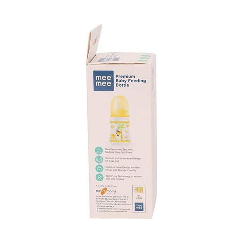 Mee Mee Premium Feeding Bottle Yellow - Image 4