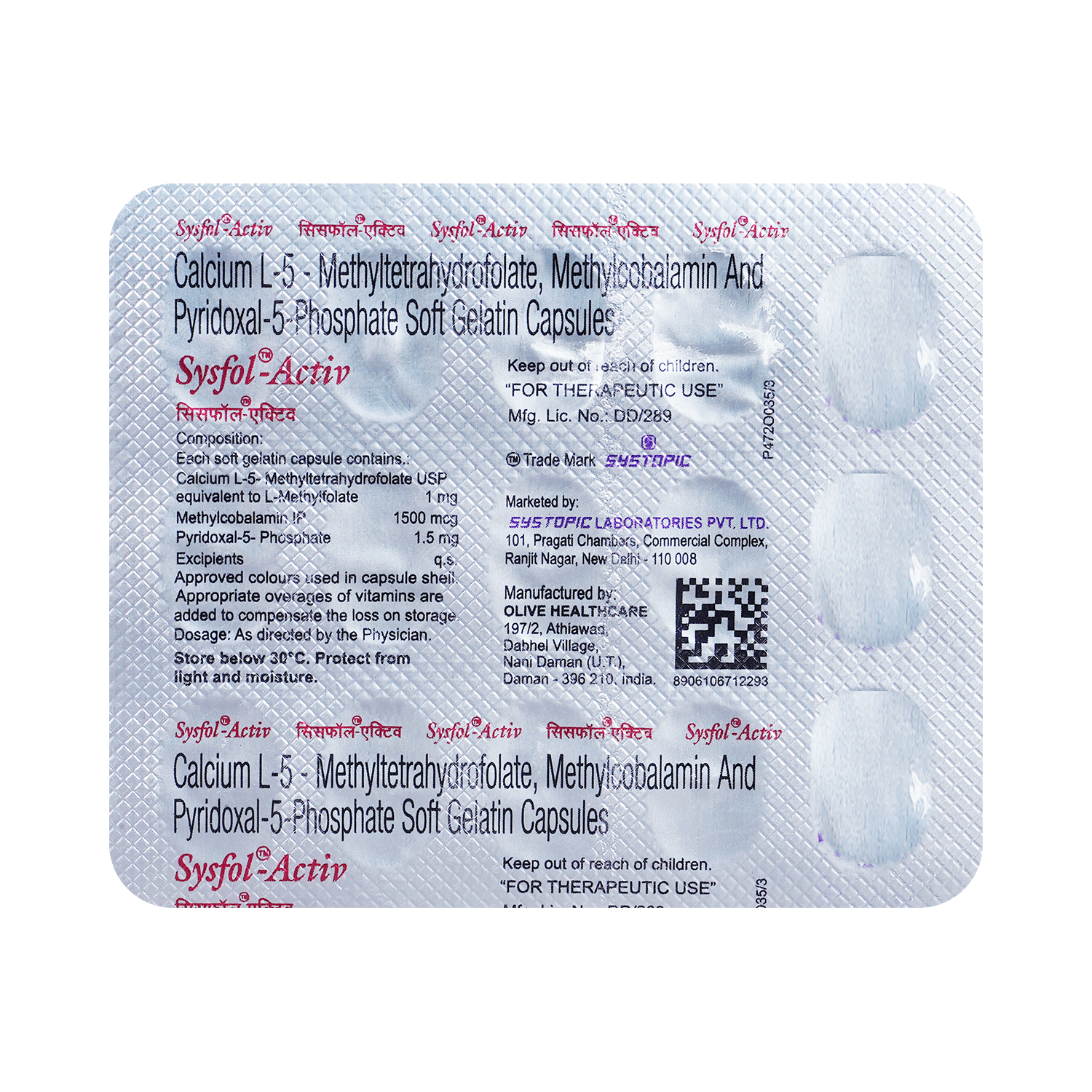 Sysfol -Activ Capsule - Image 6