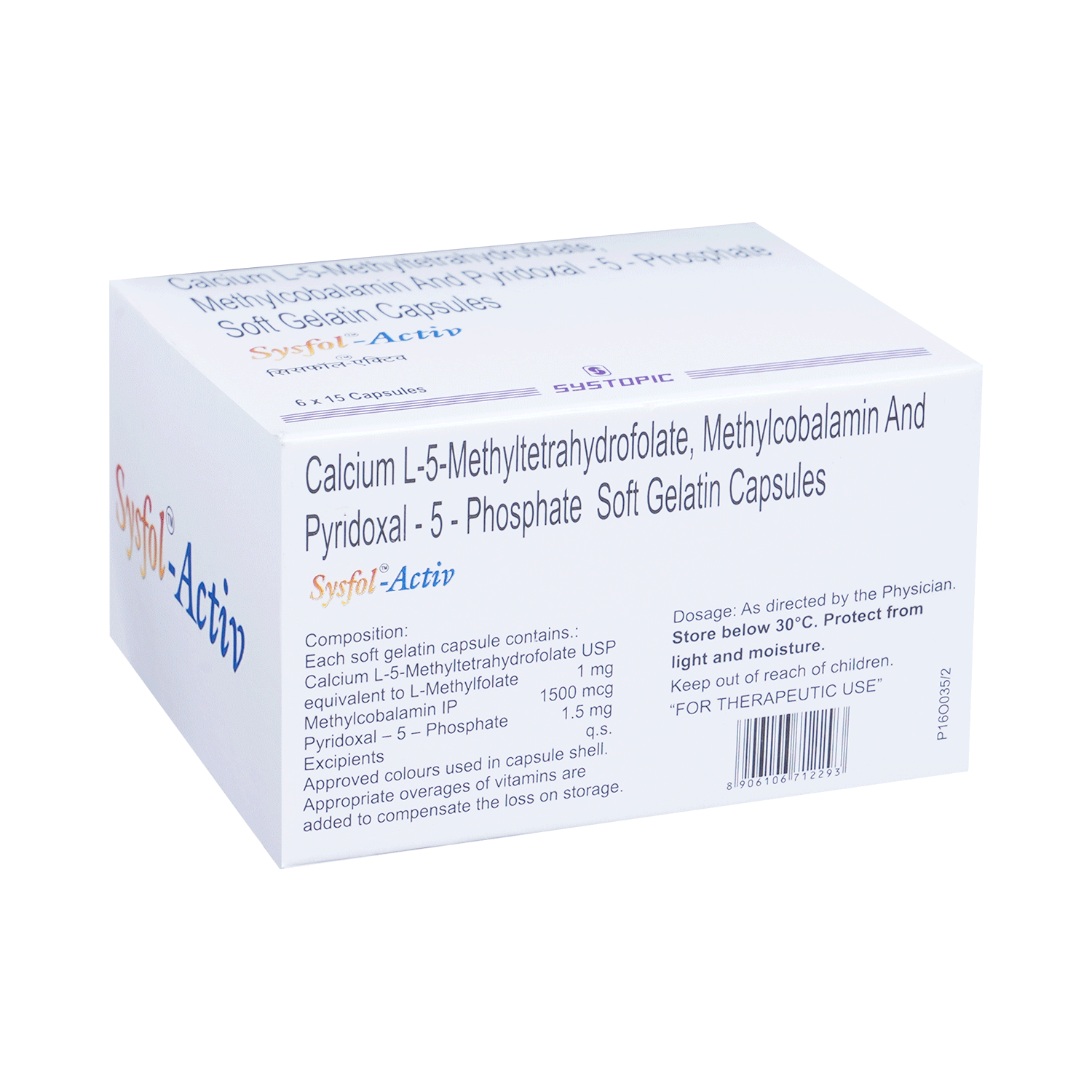 Sysfol -Activ Capsule - Image 3