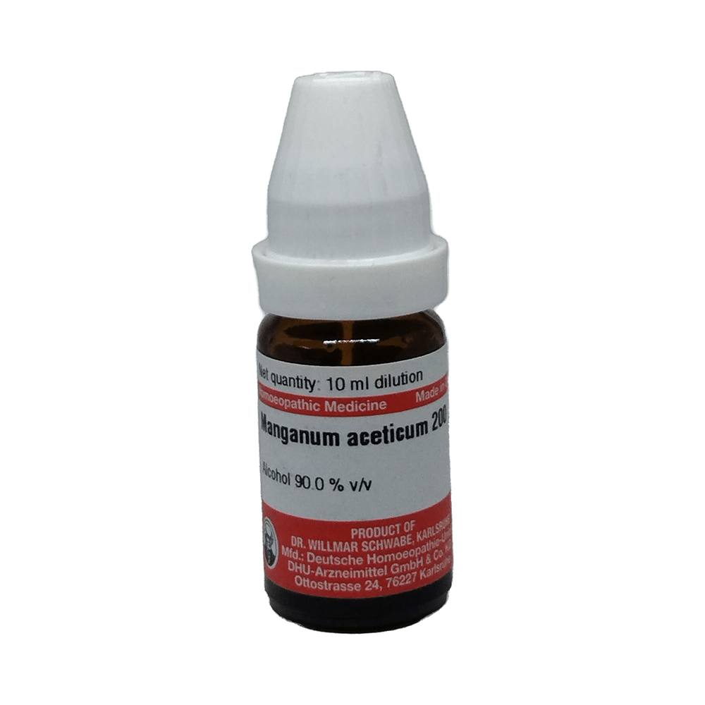 Dr Willmar Schwabe Germany Manganum Aceticum Dilution 200