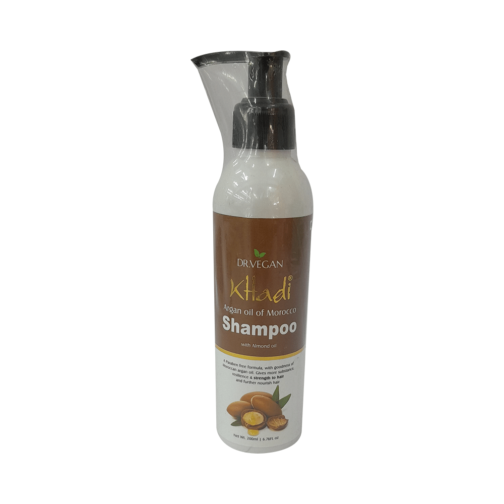 Dr. Vegan Khadi Argan Oil of Morocco Shampoo - Image 1