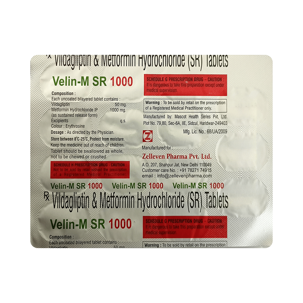 Velin-M SR 1000 Tablet - Image 2