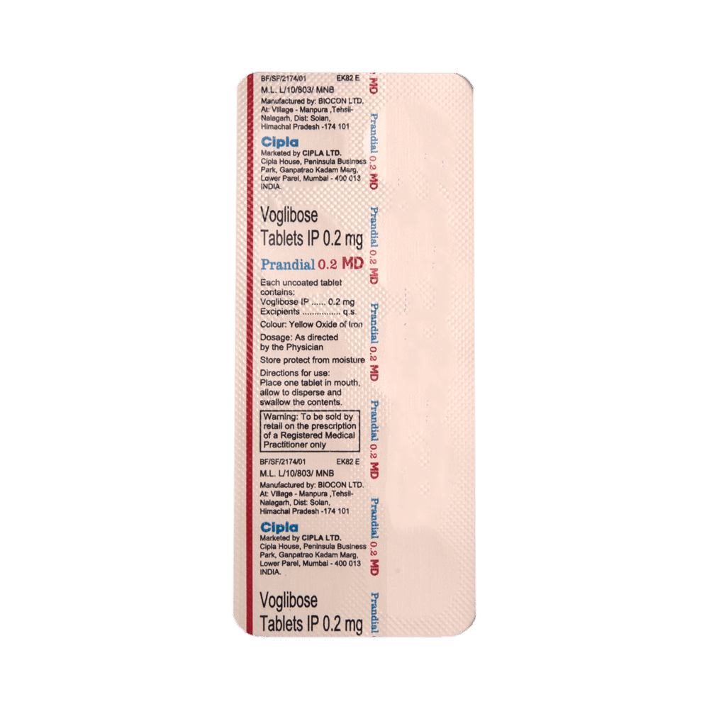 Prandial 0.2 MD Tablet - Image 5