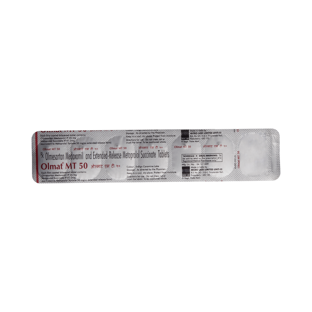 Olmat MT 50 Tablet ER - Image 5