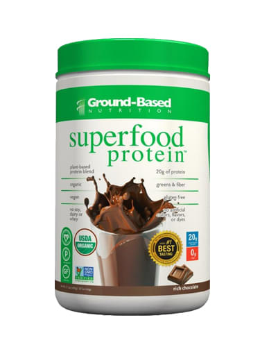Ground Based Nutrition Superfood Protein Rich Chocolate