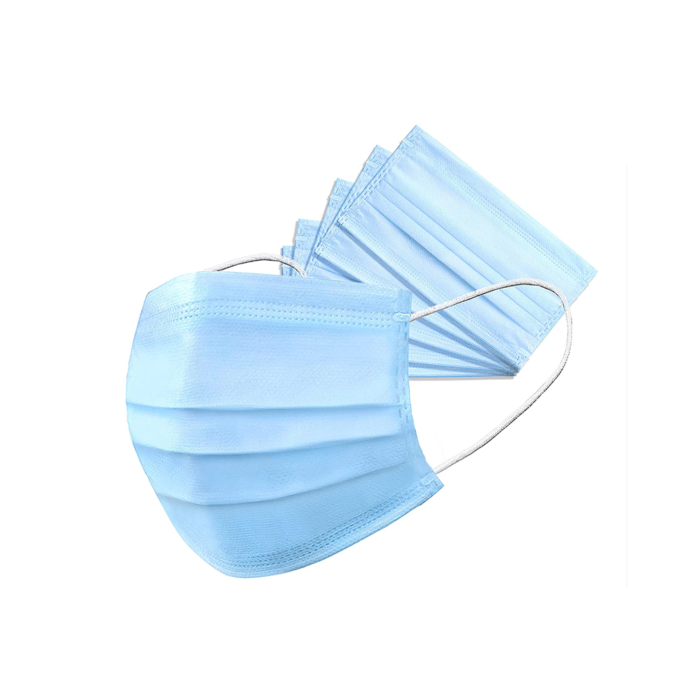 Fine Morning Pharma Isolation or Quarantine Protection Kit (20 Disposable Free Size Gloves & 20, 3 Ply Surgical Disposable Safe Mask) - Image 2