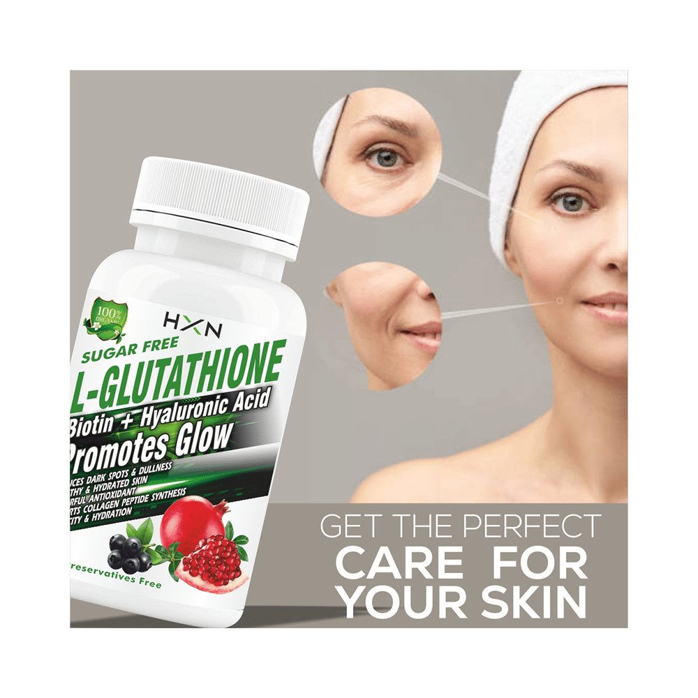 HXN Sugar Free L-Glutathione Tablet (60 Each) - Image 9