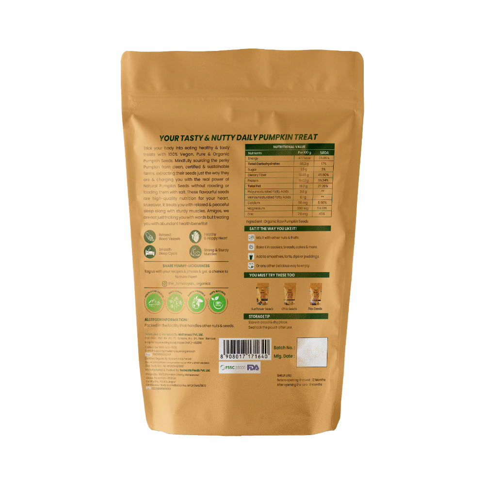 Himalayan Organics Organic Pumpkin Seeds - Image 2