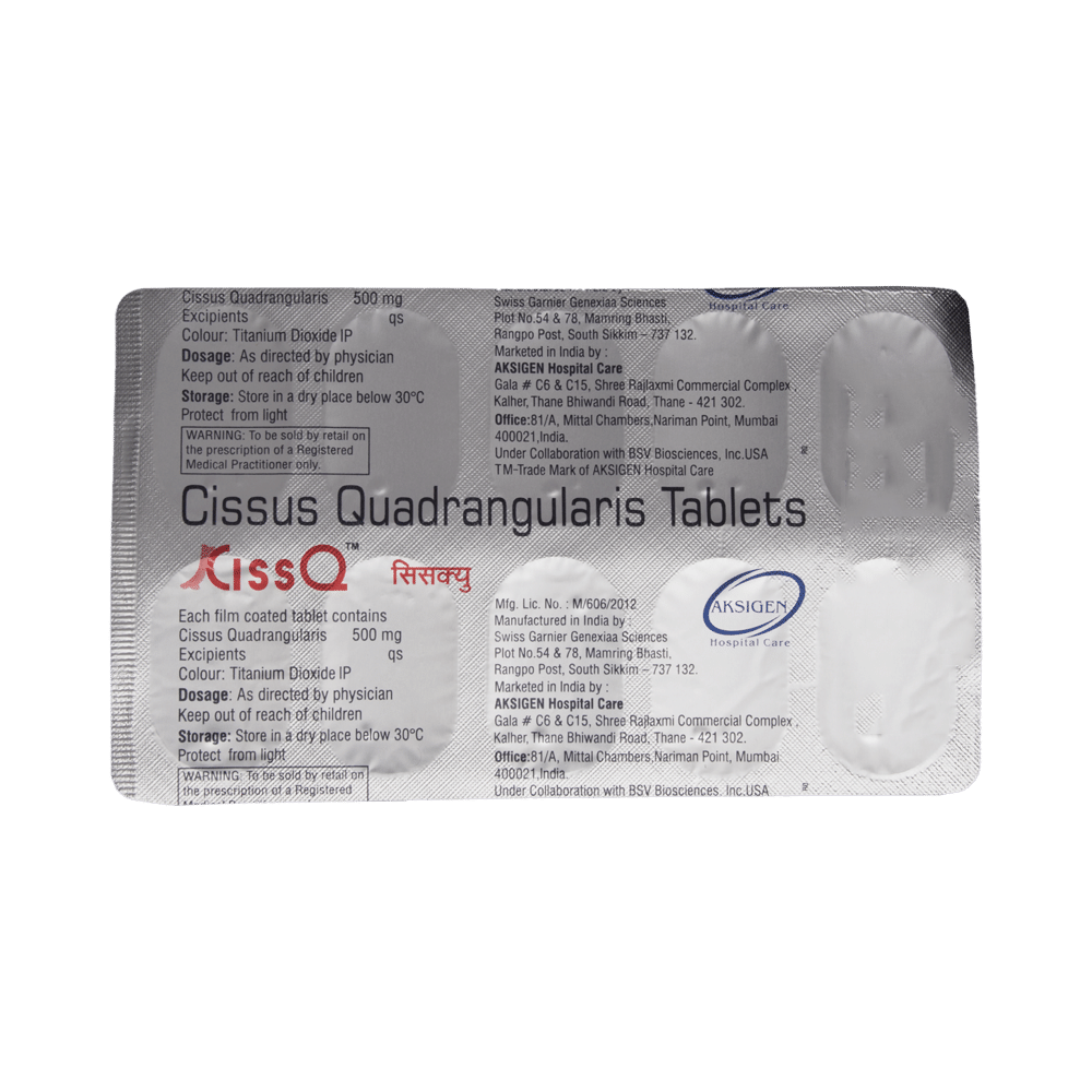 Ciss Q Cissus Quadrangularis Tablet - Image 5