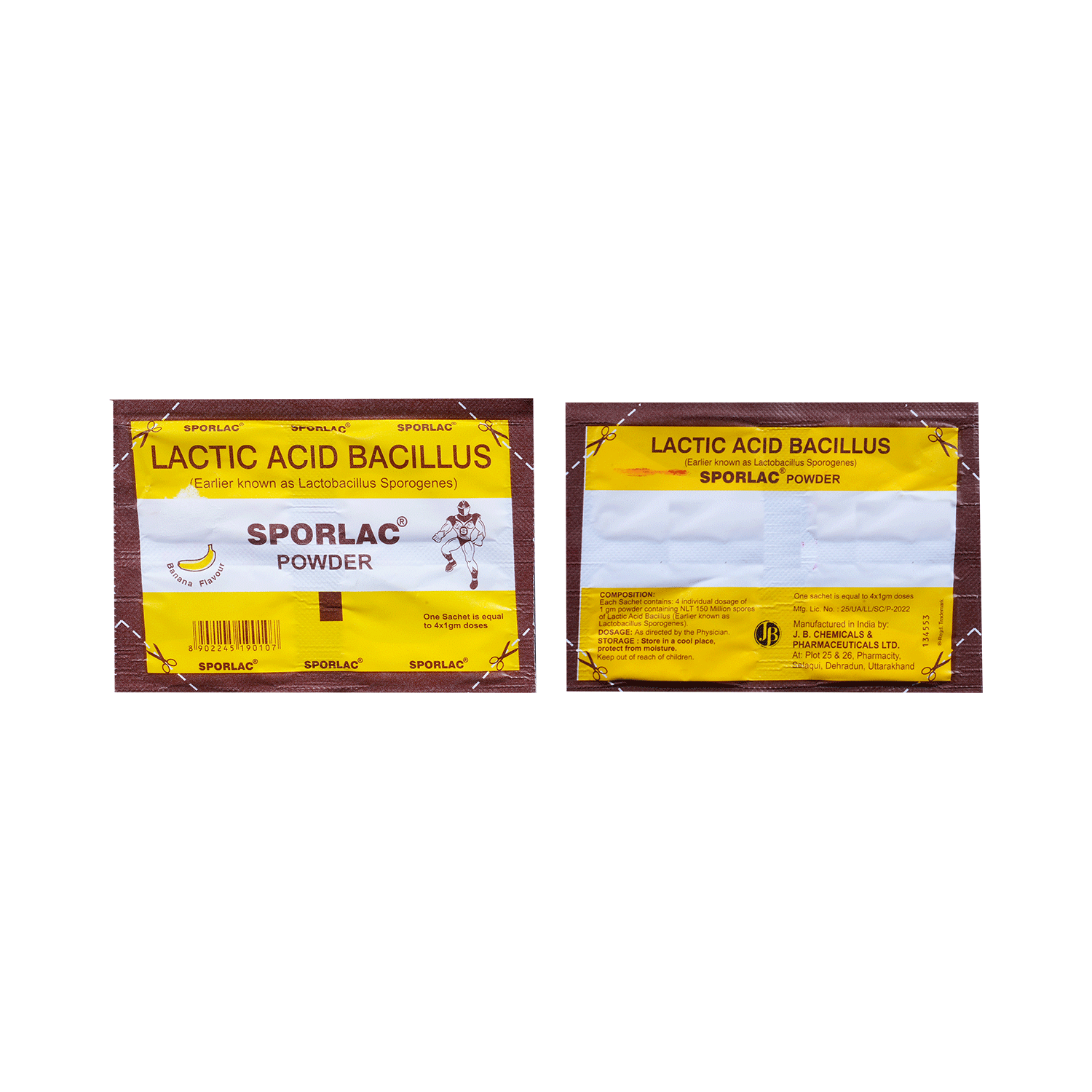 Sporlac Powder Banana (1gm) - Image 1