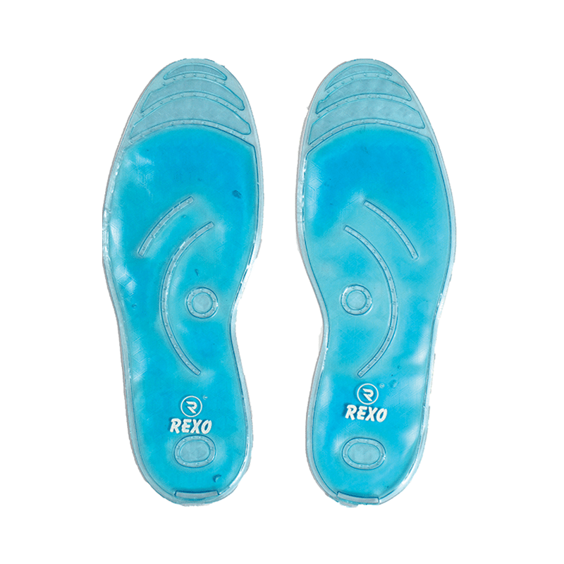 Rexo Gel Filled Shoe Insoles Double Layer