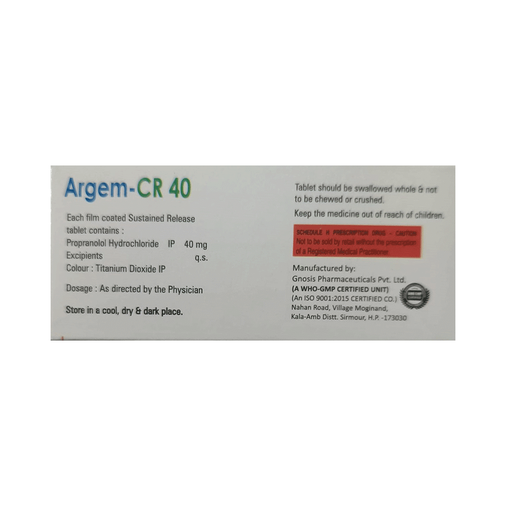 Argem-CR 40 Tablet - Image 2