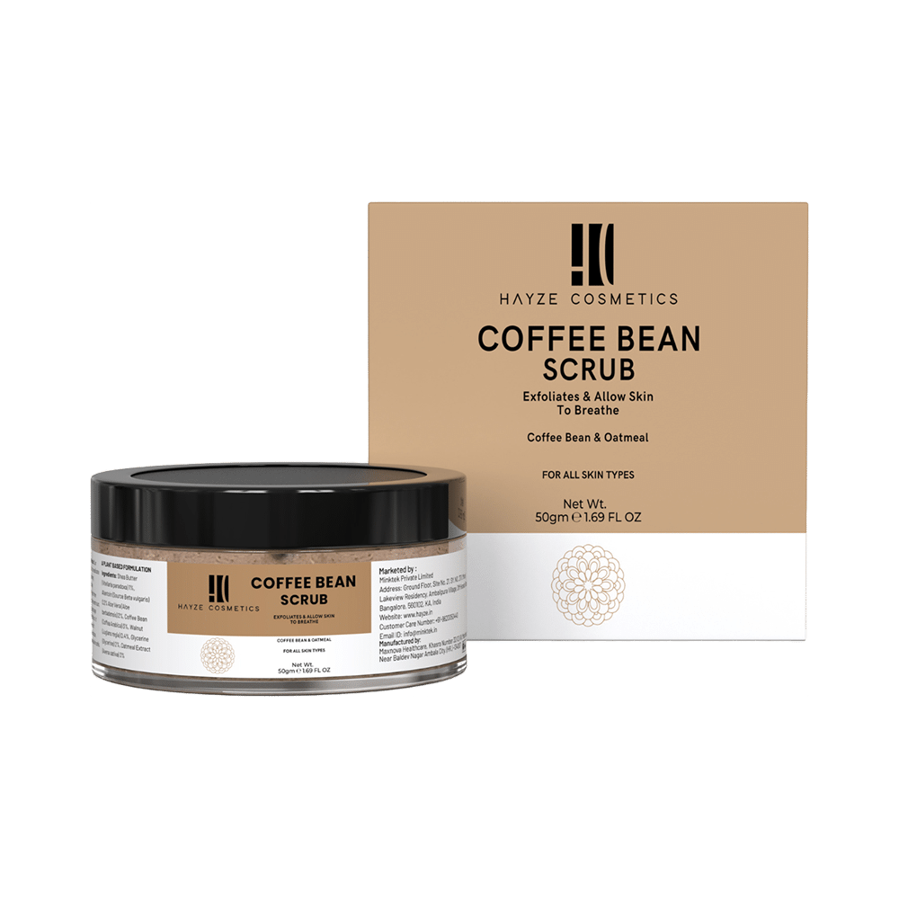 Hayze Cosmetics Coffee Bean Scrub Coffee Bean Oatmeal - Image 1