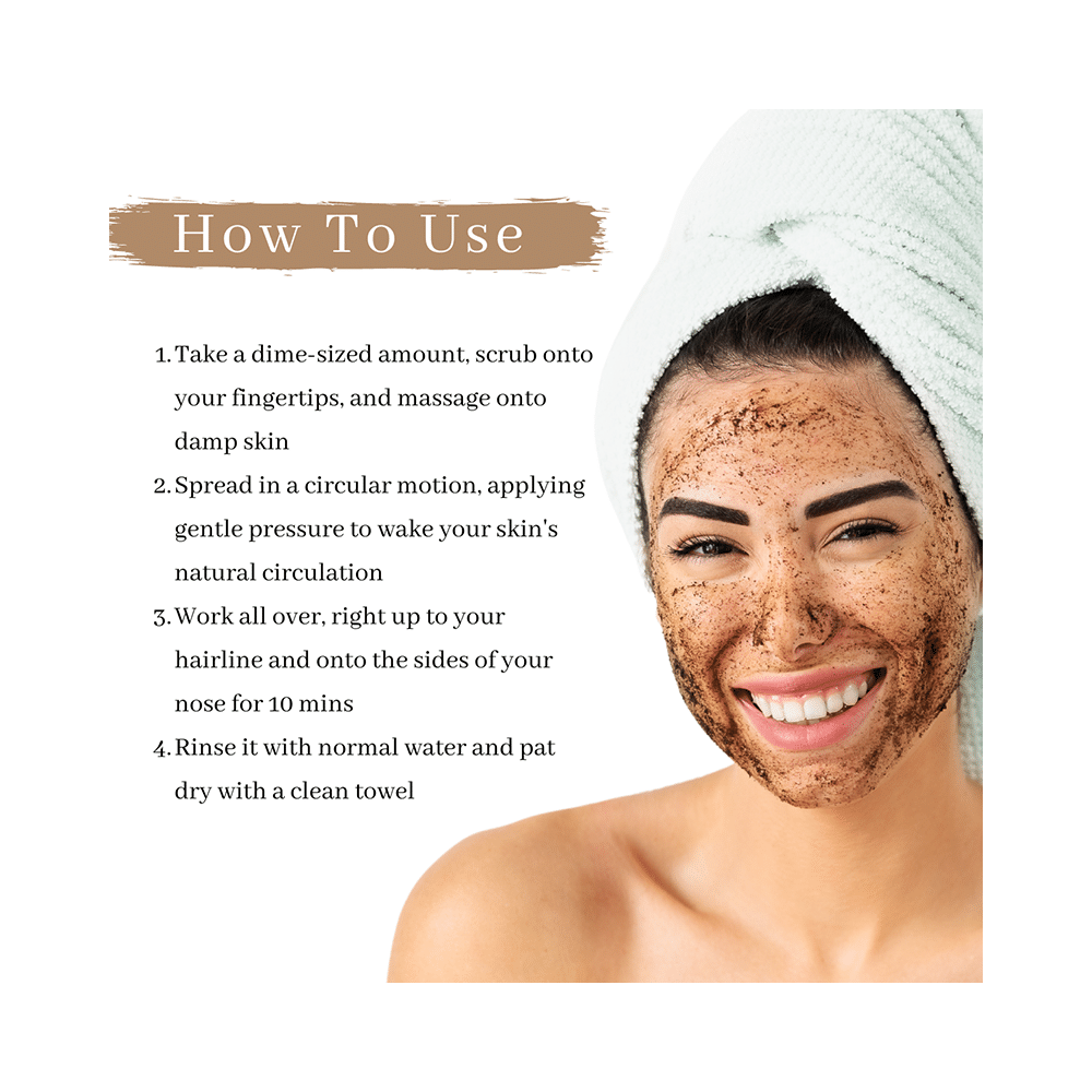 Hayze Cosmetics Coffee Bean Scrub Coffee Bean Oatmeal - Image 4