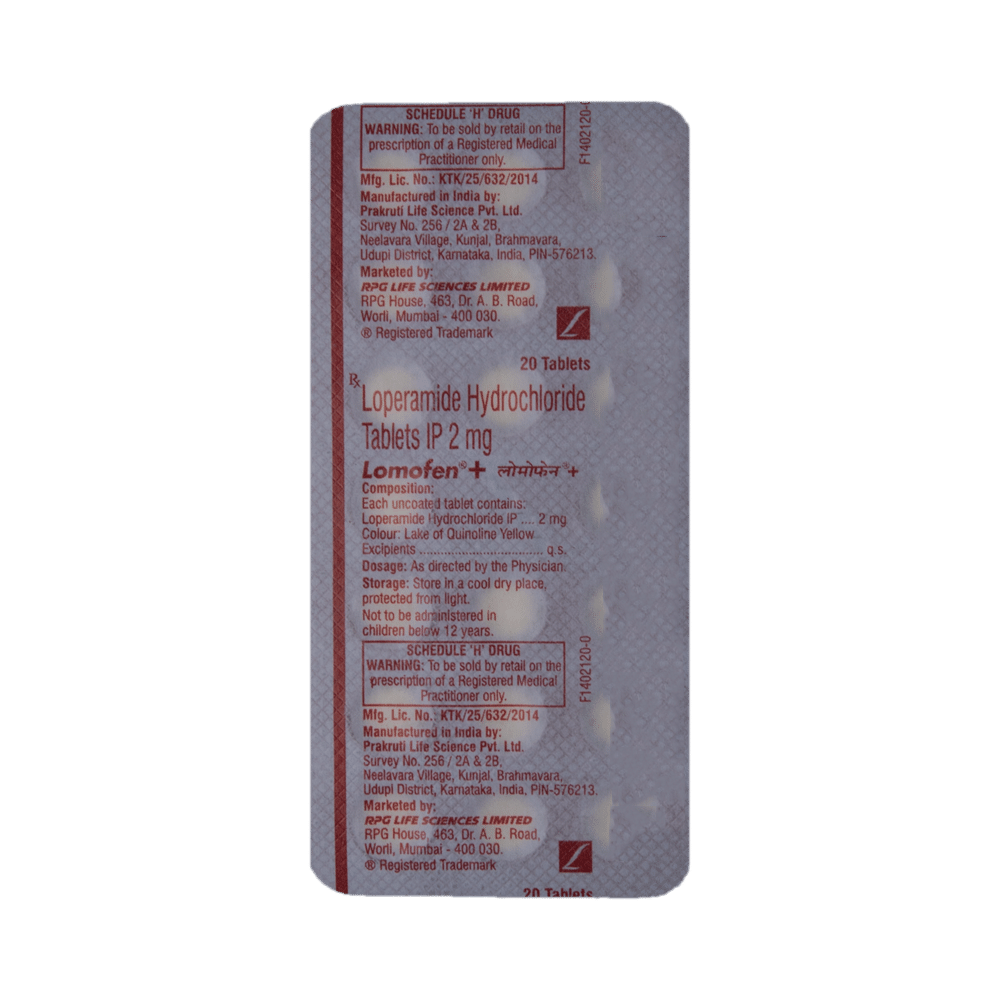 Lomofen Plus Tablet - Image 5