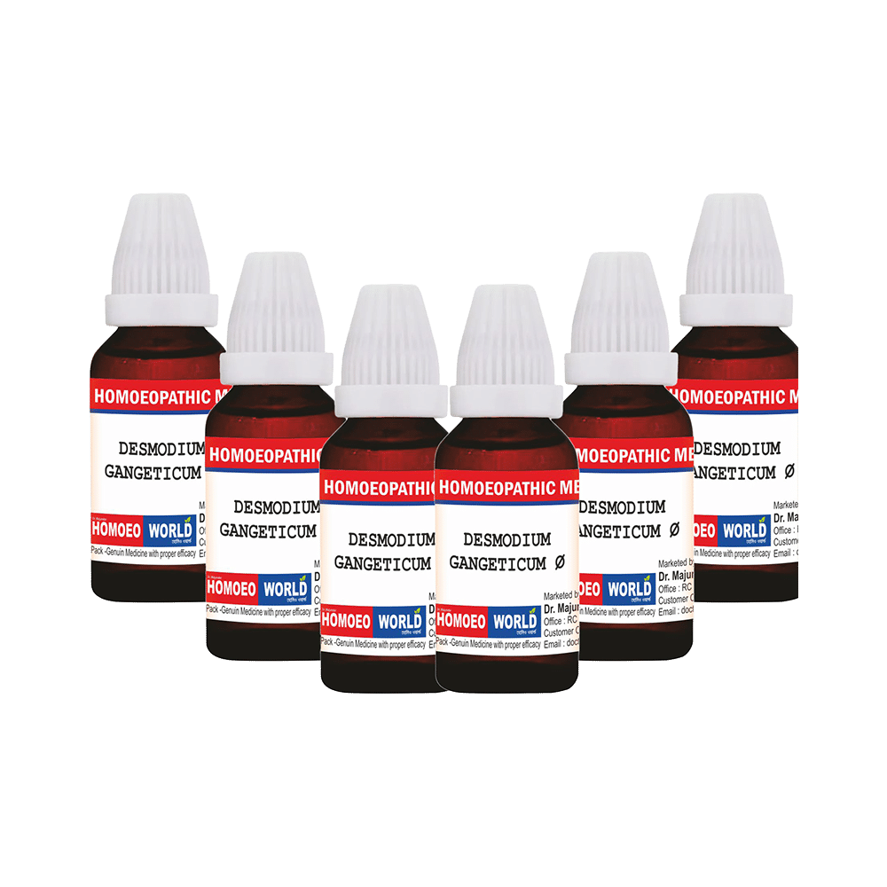 Dr. Majumder Homeo World Desmodium Gangeticum Mother Tincture (30ml Each) Q - Image 1