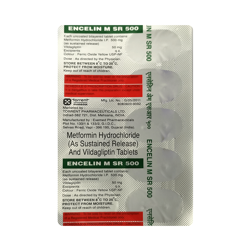 Encelin M SR 500 Tablet - Image 3