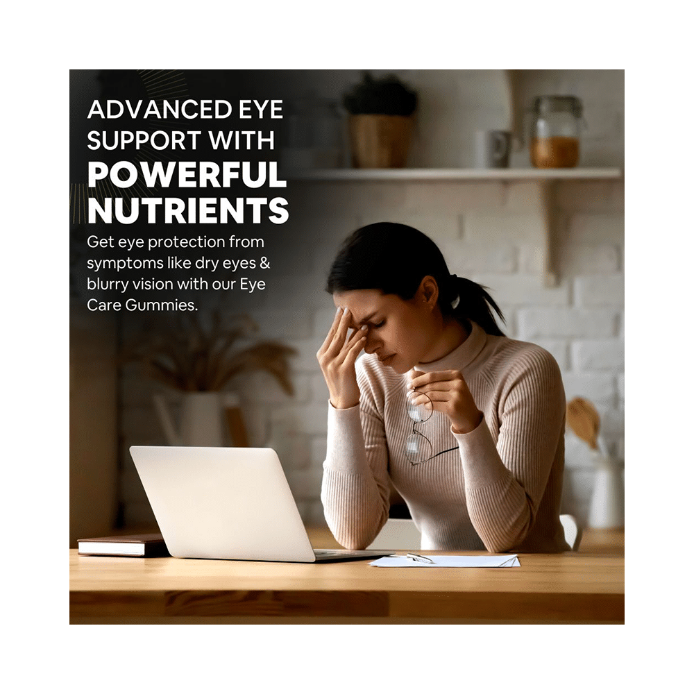 Carbamide Forte Eye Care Gummies with Lutein and Zeaxanthin Cranberry - Image 5