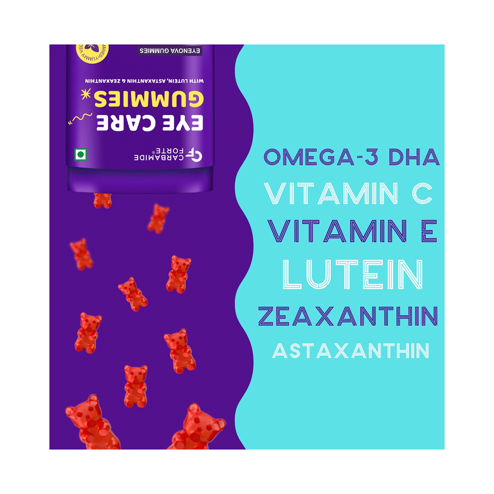 Carbamide Forte Eye Care Gummies with Lutein and Zeaxanthin Cranberry - Image 7