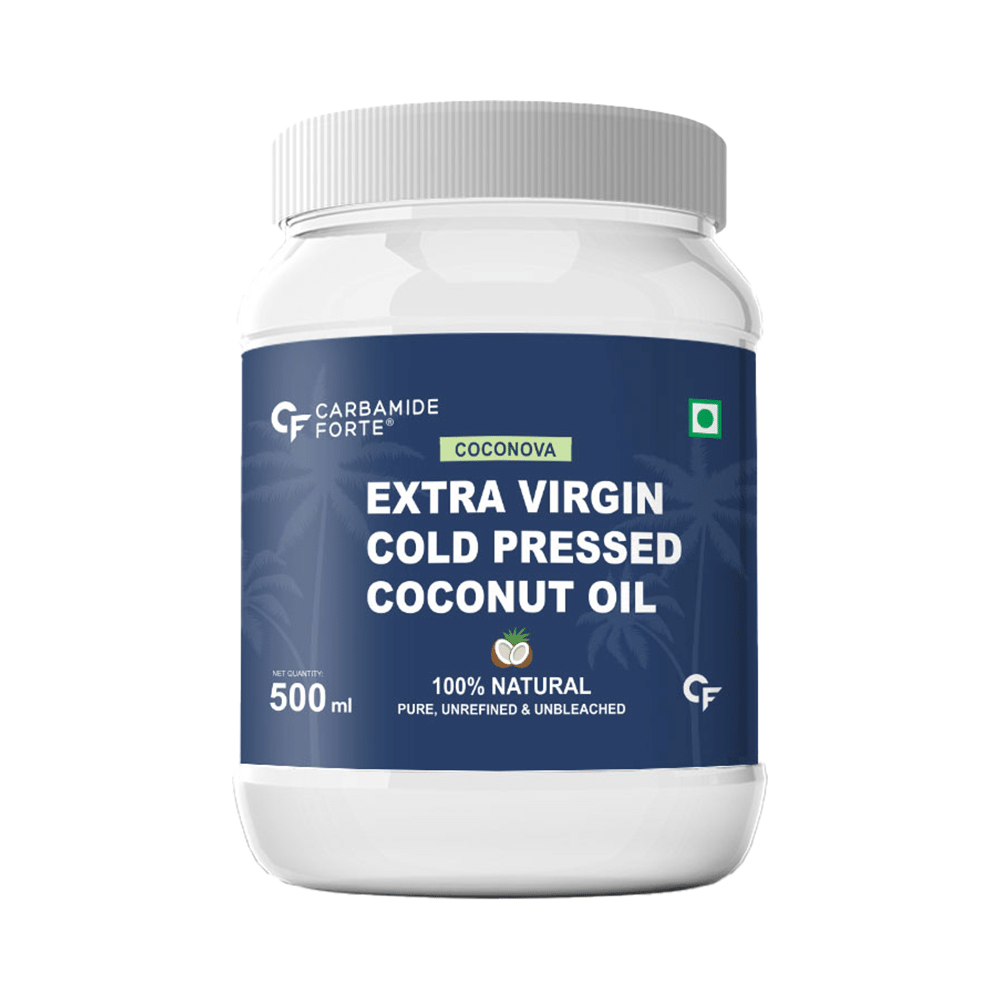 Carbamide Forte 100% Pure Extra Virgin Cold Pressed Coconut Oil - Image 1