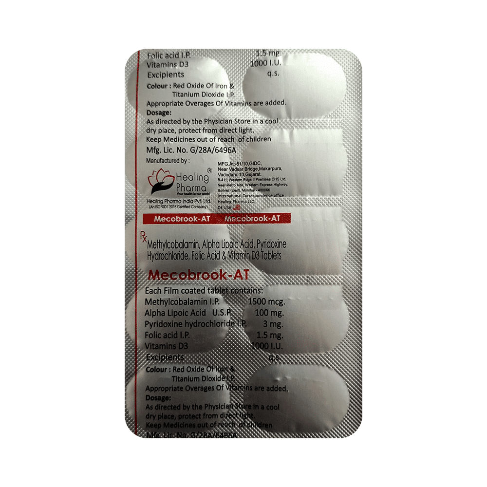 Healing Pharma Mecobrook AT Tablet - Image 4