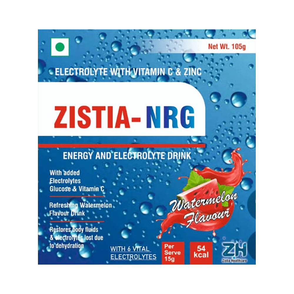 Zistia Healthcare Zistia-NRG Energy & Electrolyte Drink Watermelon