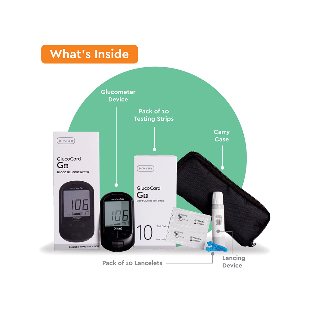 Arkray A90046G+ Combo Pack of Trustcheck BPM 2.0 & Glucocard G+ Kit White - Image 4