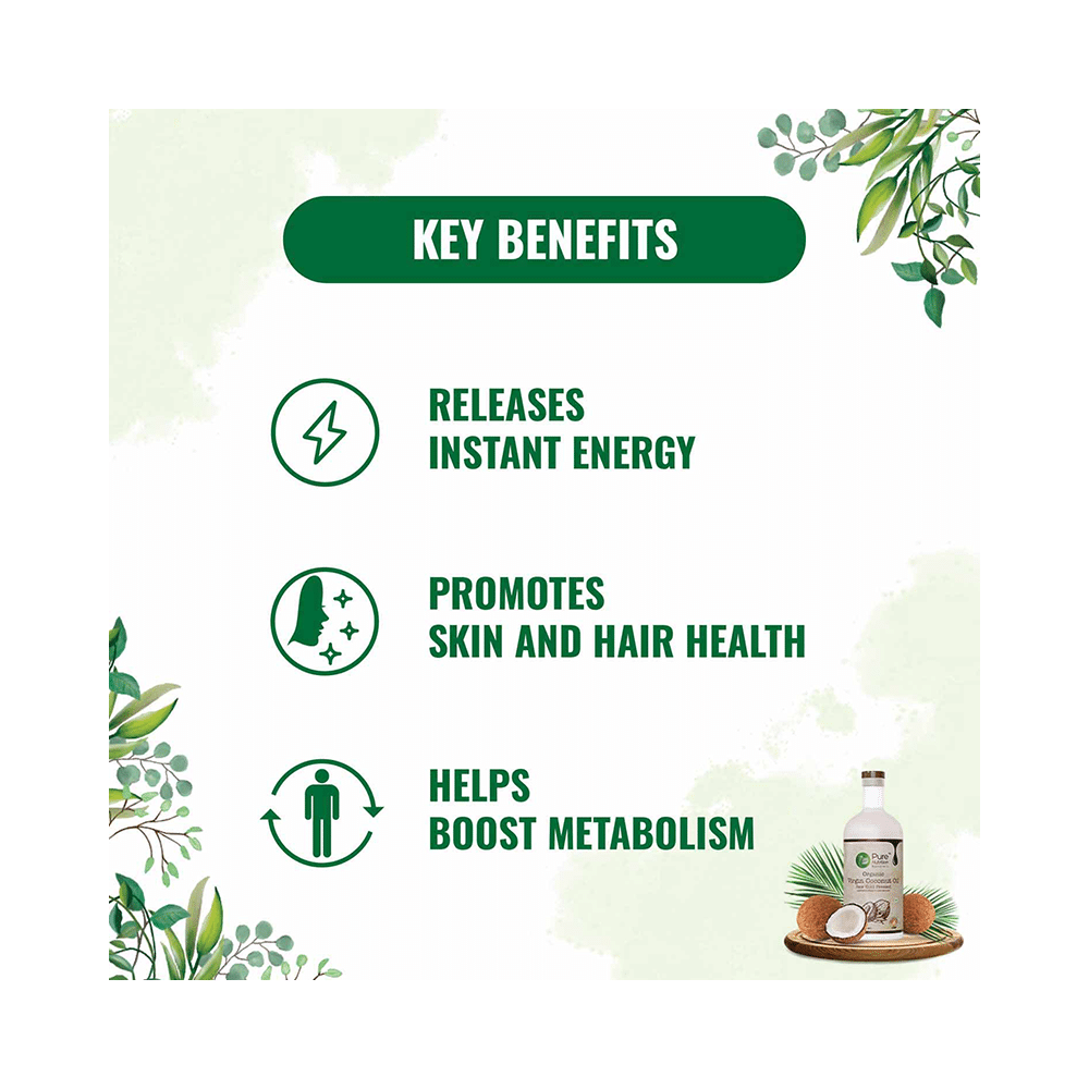 Pure Nutrition Organic Raw Virgin Coconut Oil - Image 5