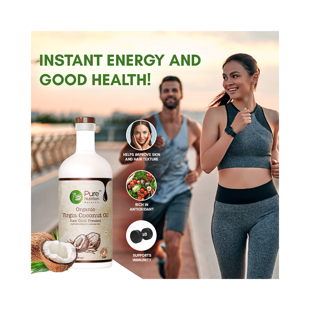 Pure Nutrition Organic Raw Virgin Coconut Oil - Image 6