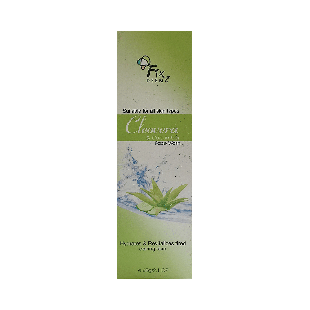 Fixderma Cleovera and Cucumber Face Wash - Image 1