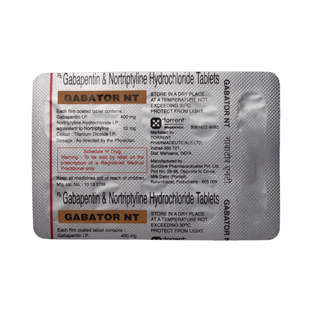 Gabator NT 400mg/10mg Tablet - Image 5