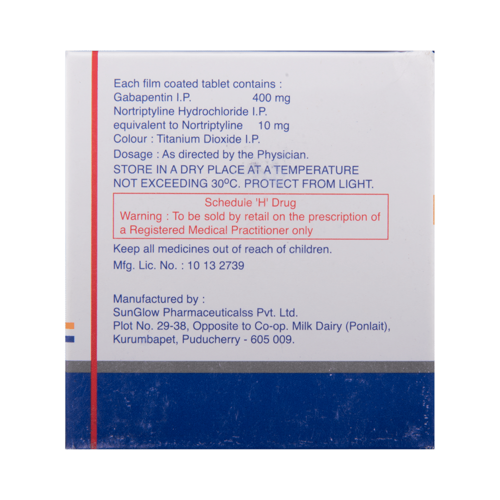 Gabator NT 400mg/10mg Tablet - Image 3