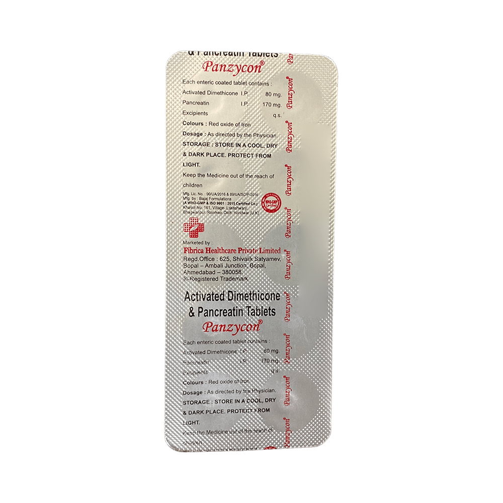 Panzycon 170mg/80mg Tablet - Image 4
