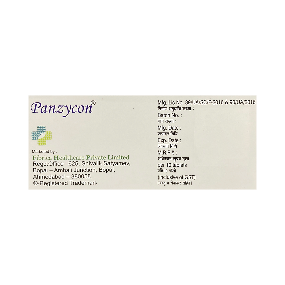 Panzycon 170mg/80mg Tablet - Image 3