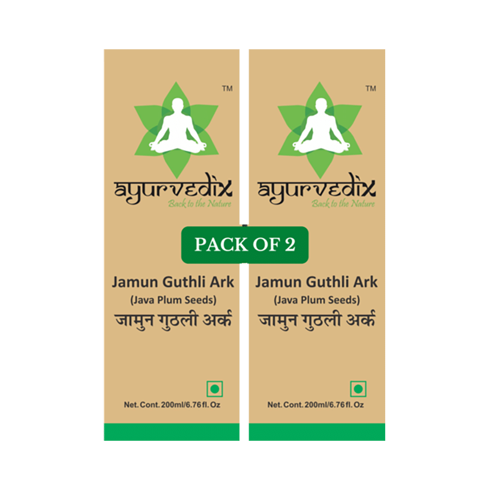 Ayurvedix Jamun Guthli Ark (200ml Each) - Image 1