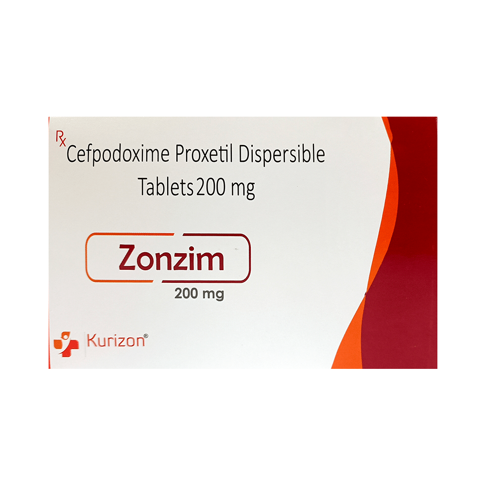 Zonzim 200mg Tablet DT