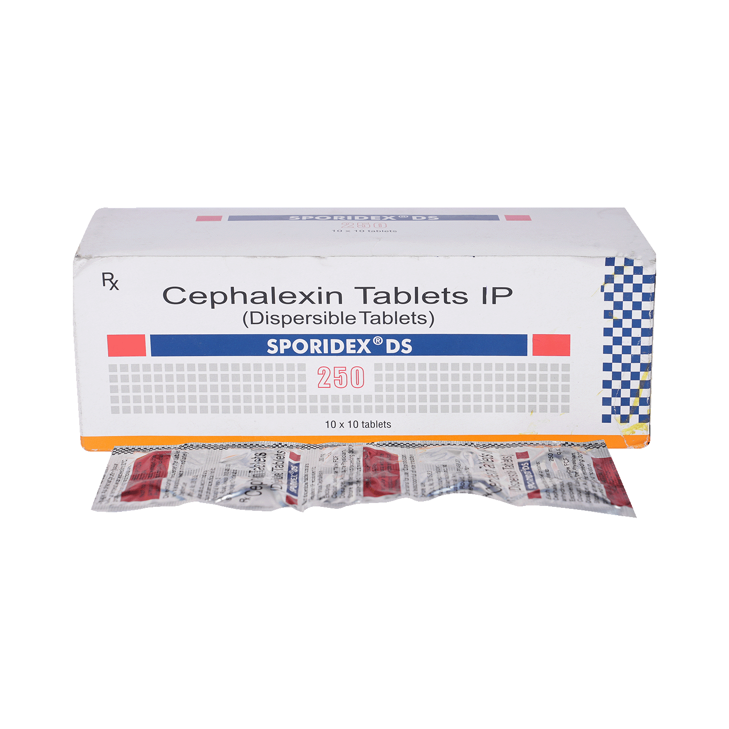 Sporidex DS 250mg Tablet - Image 1