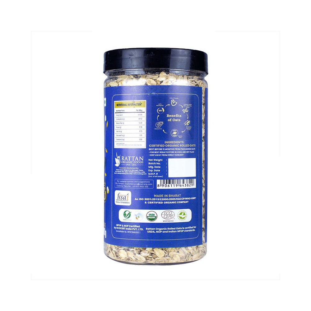 Nutriorg Gluten Free Rolled Oats - Image 2