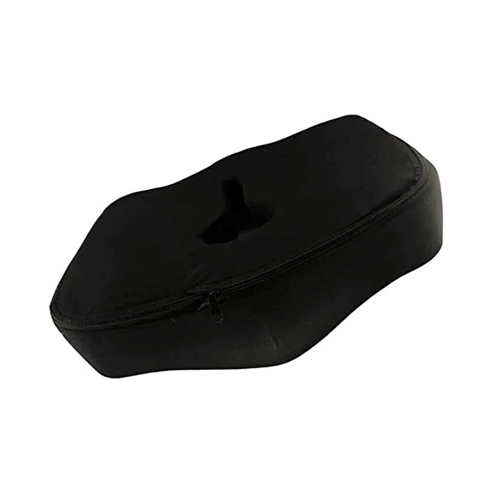 Bos Medicare Surgical Coccyx Key Hole Orthopedic Seat Cushion Black - Image 5