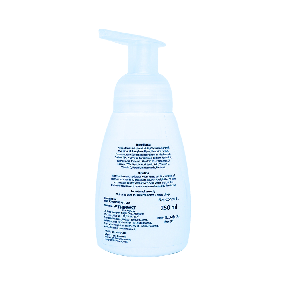 Ethiglo Plus Foaming Face Wash for Glowing Skin - Image 2