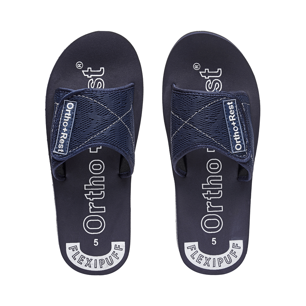 Ortho + Rest Extra Soft Sliders Flip Flop Orthopedic Slippers for Women Blue 8 - Image 2