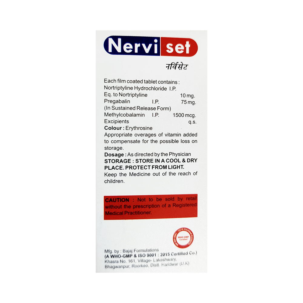 Nerviset Tablet SR - Image 2