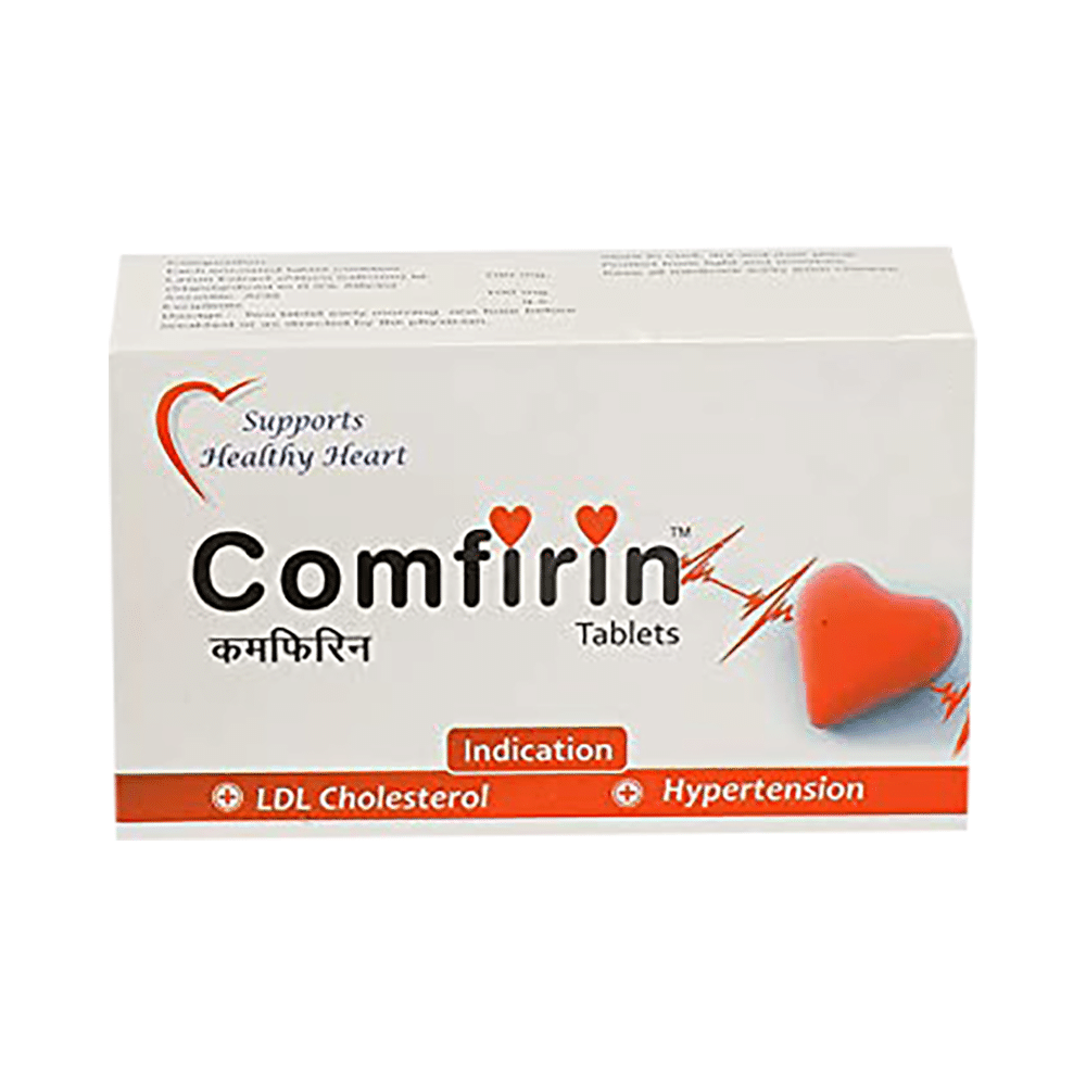 Comfirin Tablet for Blood Pressure & Cholesterol Support